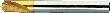 FORUM NC-Anbohrer, HSS-Co5, TiN, 120°, DIN1835B Produktbild