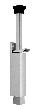 DENI® Türfeststeller 3836,Hub 90mm, silberfarben Produktbild img1 S