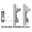 Hettich Schrankrohr-Lager, SL 786, 70668, für Kleiderstange 30x15 mm, vernickelt Produktbild img2 S