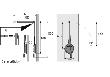 Hettich Schrank-Kleiderlift, Single Lift 12, 9079872, 500-600mm, 12kg, aluminiumoptik Produktbild img3 S