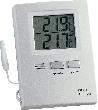 TFA Dostmann Thermometer Max-Min Elektr. , Kunststoff, weiß Produktbild
