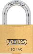 ABUS Vorhangschloss 85/40, Messing massiv Produktbild img2 S