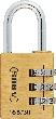 ABUS Vorhangschloss 165/30 Lock-Tag,Zahlencode,gelb,vs. Produktbild