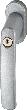 ABUS Fenstergriff FG200 SB,abschl.,7/28-44,DR,gl.AB208,Si Produktbild