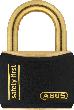ABUS Vorhangschloss Nautic T84MB/40,schwarz,gl. 8401 Produktbild img1 S