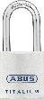 ABUS Vorhangschloss 80TI/40HB40,silberfarben,vs. Produktbild
