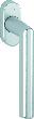 HOPPE Fenstergriff 0400/U30,Stand.,ov.,7/37,F1 Produktbild