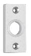 edi Drückerrosette Vesta 1360 innen,eckig o. No.,F1 Produktbild