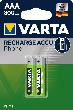 VARTA Phonepower Accu T398 Mico/AAA/HR03,800mAh Produktbild img1 S