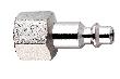 metabo Gewindestecknippel ISO 1/4" IG (628754000) Produktbild