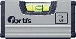 fortis Mini-Wasserwaage 10cm Produktbild