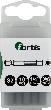 fortis Bit 1/4", für Innen-6-kant Schrauben; Produktbild
