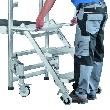 ZARGES Fahrgerüst Arbeitshöhe 3000 mm Plattform 600 x 1800 mm Produktbild img11 S