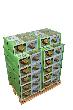 floraworld Display Streuwagen Produktbild