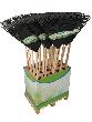floraworld Display Laub- und Rasenbesen XL Produktbild