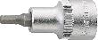 fortis Schraubendrehereinsatz 1/2", 6-kant; Produktbild