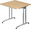 Neutral Schreibtisch 800 mm Produktbild img1 S