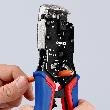KNIPEX Crimpzange für Westernstecker mit Mehrkomponenten-Hüllen brüniert Produktbild img4 S