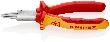 KNIPEX Rundzange 22 06 160 rund, spitz zulaufend verchromt Mehrkomp. VDE 160mm Produktbild