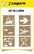 a.m.p.e.r.e. Schablonen KIT Industrie -6 Schablonen Produktbild