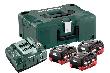 metabo Basis-Set 3 x LiHD 4.0 Ah (685132000) Produktbild