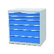 Schubladenschrank T736 1005 mm, 6 Sbl. VA Produktbild