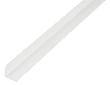 GAH ALBERTS Winkelprofil, gleichschenklig, L 2000 mm, Kunststoff weiß Produktbild