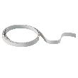 Hettich Profilset-Dekorprofil, SlideLine M, 9209283, ABS weiß,L 4000mm Produktbild