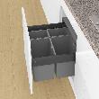 Hettich Abfallsyst.-Rahmen, ArciTech Pull 9279404, KB 600mm, St anthr. pulverbeschichtet Produktbild img3 S