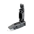 Hettich MB-Einhängebeschlag, für Paneelwände, MultiClip, 46080, Thermoplast schwarz Produktbild