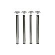 HETTICH Tischbeinset Efua, Stahl Produktbild