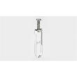 Hettich Schrankrohr-Mittellager, SL 781, 70676, für Kleiderstange 30x15mm, vernickelt Produktbild