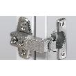 Hettich Möbel-Topfscharnier,Perfekt 5224, 69609,einliegend, 95°,vernickelt Produktbild