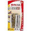fischer Spreizdübel SX-R 8 x 65 S A2 Nylon,Schrauben 5,0x70 Produktbild