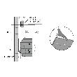 Hettich Stahlschubkasten-Bl.stü., f.Hängereg.rahm., 20592, Stahl aluminiumoptik pulverb. Produktbild img2 S