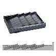 Hettich Stahlschubk.-Formularablage, mit Trennstegen, Systema Top 2000 20576, KF aluopt. Produktbild img2 S
