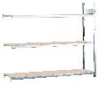 SCHULTE Lagertechnik Weitspannregal Anbauregal mit Spanplattenböden Produktbild