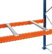 SCHULTE Lagertechnik Tiefenauflage T800 mm glatte Ausführung Tragkraft 1352kg/Paar Produktbild
