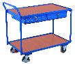 VarioFit Tischwagen 250 kg 985x590 mm 2 Böd./Schubl Produktbild