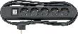 fortis Werkzeuge Steckdosenleiste 5fach H05VV-F3G1,5 3m magnetisch Produktbild