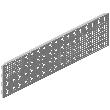 ELEMENT SYSTEM Lochplatte weiss 800X200mm Produktbild img1 S