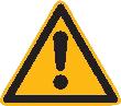 SafetyMarking Warnschild „Allgemeines Warnzeichen" Produktbild