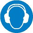 SafetyMarking Gebotsschild „Gehörschutz benutzen” Produktbild img1 S