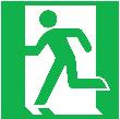 SafetyMarking Rettungsschild „Notausgang links" Produktbild