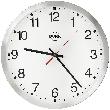 Mobatime Funk-Wanduhr D300 klass. Ziffernblatt we, Zahlen Produktbild img1 S