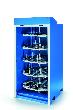 CNC-Schrank-Rotarex B1055xT1035xH2130 mm RAL 5012 mit Rolladen manuell Produktbild