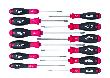 Wiha® Schraubendr.-Set 302 HK12 12-teilig Schlitz Phillips® Pozidriv TORX® innen Produktbild