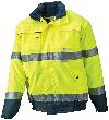 FORMAT Warnjacke Comfort, Gr. 4XL, gelb/marine, Produktbild