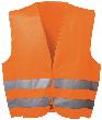 WICATEX Warnweste OSKAR, orange, Einheitsgröße Produktbild