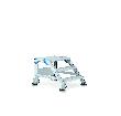 ZARGES Treppenpodest fahrbar 45° Produktbild img3 S